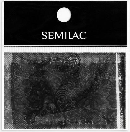 Semilac 06 Folia Transferowa Black Lace