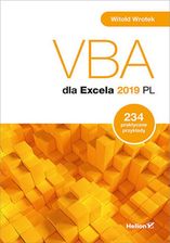 Zdjęcie Vba dla Excela 2019 Pl. 234 praktyczne przykłady - Lidzbark Warmiński