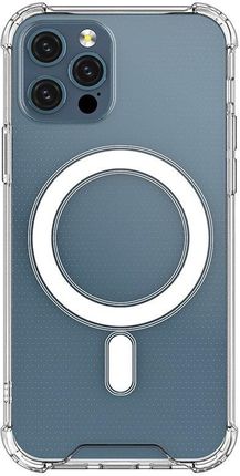 Hurtel iPhone 12 / 12 Pro clear magnetic case