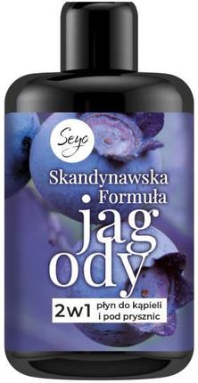 Seyo Skandynawska Formuła Żel Pod Prysznic I Płyn Do Kąpieli 2 W 1 Jagody 1L