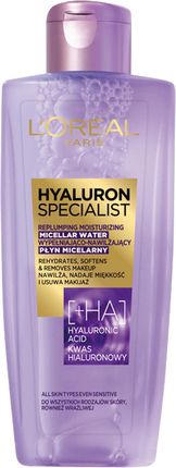 L'Oreal Paris Hyaluron Specialist Wypełniająco-nawilżający płyn micelarny 200 ml