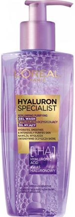 L'Oreal Paris Hyaluron Specialist Wypełniająco-oczyszczający żel myjący 200 ml