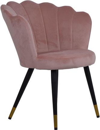 Krzesło Muszla Jasno Różowe 9425