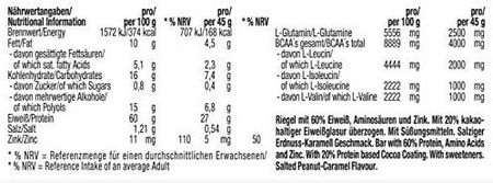WEIDER 60% Protein Bar 24szt. - zdjęcie 4