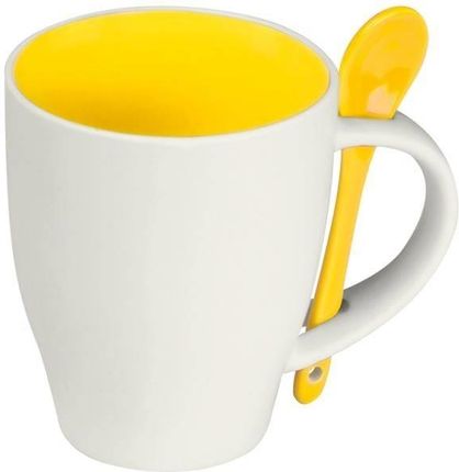 Basic Zestaw Do Kawy Ceramiczny Palermo 250Ml Żółty