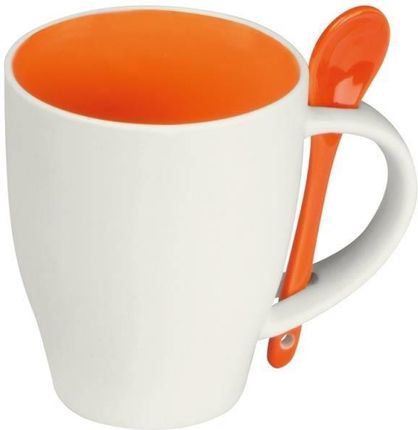 Basic Zestaw Do Kawy Ceramiczny Palermo 250Ml Pomarańczowy
