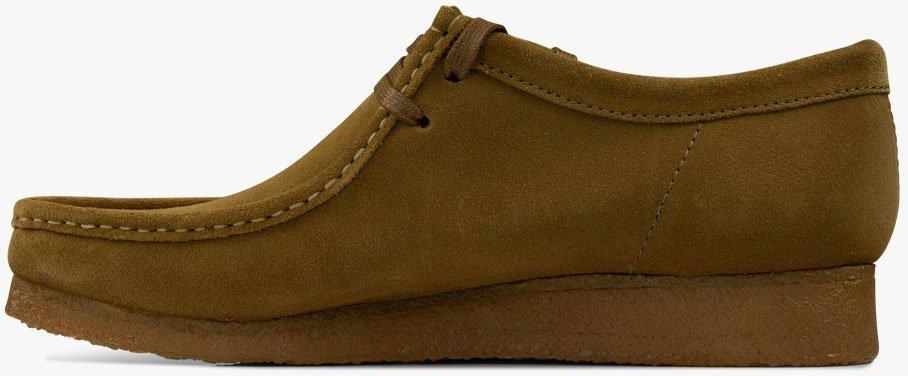 Clarks Mokasyny Męskie Wallabee (261555187) - Brązowy - Ceny i