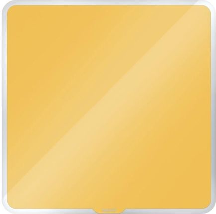 Leitz Szklana tablica magnetyczna Cosy 45x45cm żółta 70440019