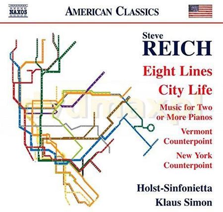 Klaus Simon - Steve Reich - Eight Lines / City Life (CD)