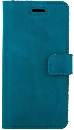 Surazo Wallet case Nubuk Turkus Turkusowy do Oppo Reno 4