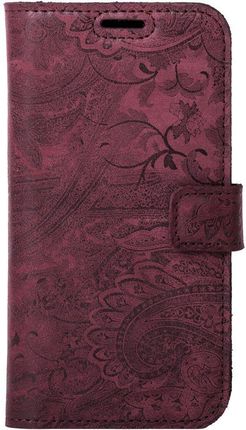 Surazo Wallet case Ornament Burgund do Oppo Reno 4