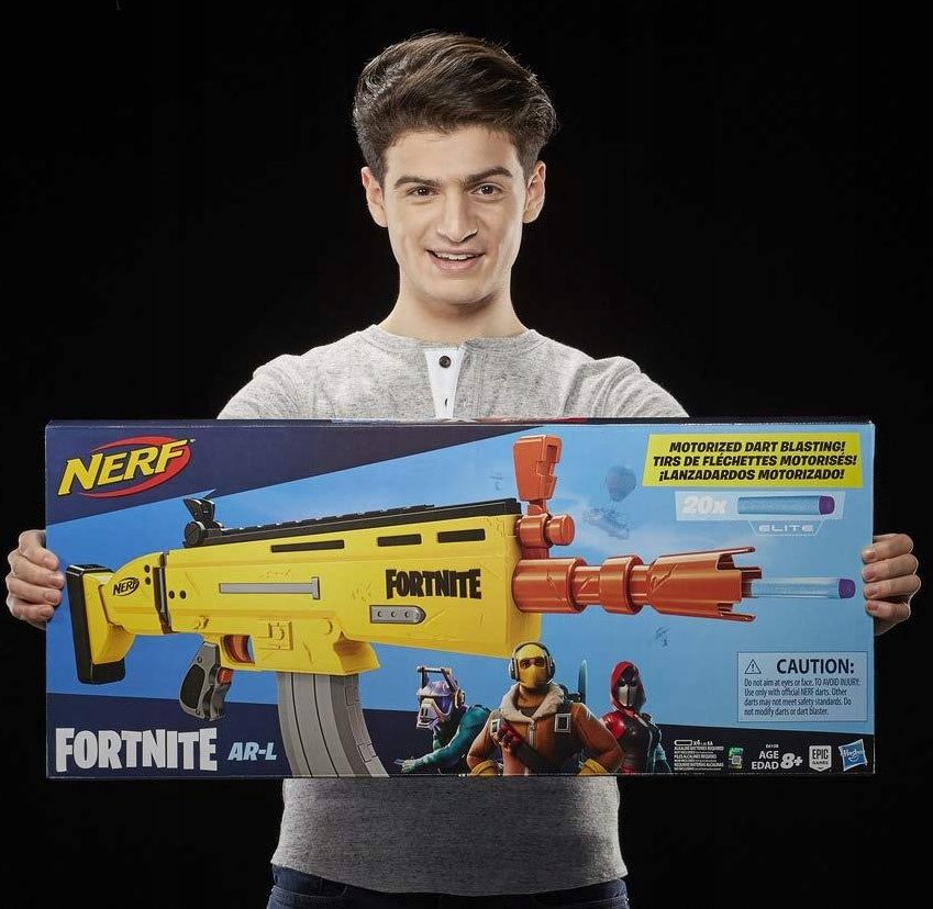 Nerf Fortnite Risky Reeler Ar-l +dodatki E6158 - Ceny i
