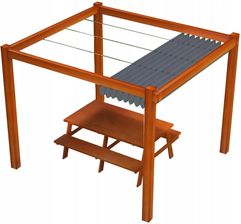 SUNSHADE ROLETA RZYMSKA POZIOMA WODOSZCZELNA ZWIJANA 4X4M RRZ_4X4 - zdjęcie 1