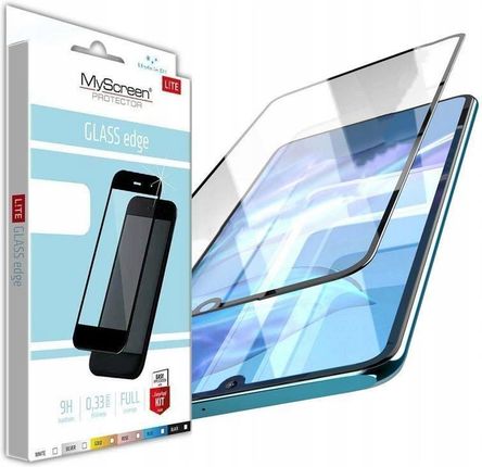 Myscreen Protector MS Lite Glass Edge FG Oppo A53/A53s /Realme 7i / C17/czarny/black Full Glue