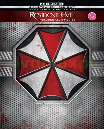 Resident Evil Kompletna Kolekcja (Limited) [6xBlu-Ray 4K]+[6xBlu-Ray]