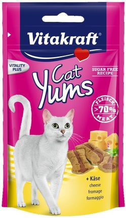 Vitakraft Cat Yums ze serem dla kotów 40G