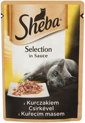 Sheba Selection saszetka Kurczak 24x85g 