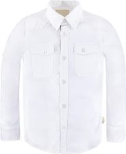 Kanz Chłopięca Koszula Z Długim Rękawem Biały 104 - Koszule dziecięce
