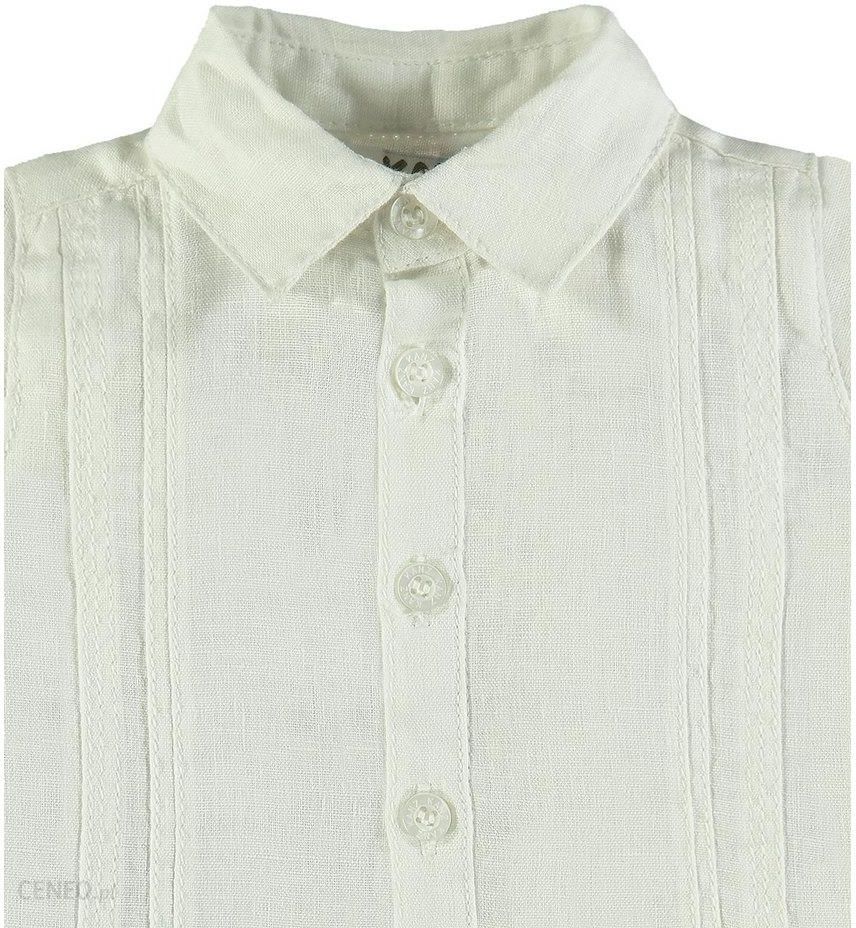 Kanz Chłopięca Koszula Z Długim Rękawem Biały 92