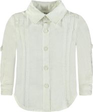 Kanz Chłopięca Koszula Z Długim Rękawem Biały 92 - Koszule dziecięce