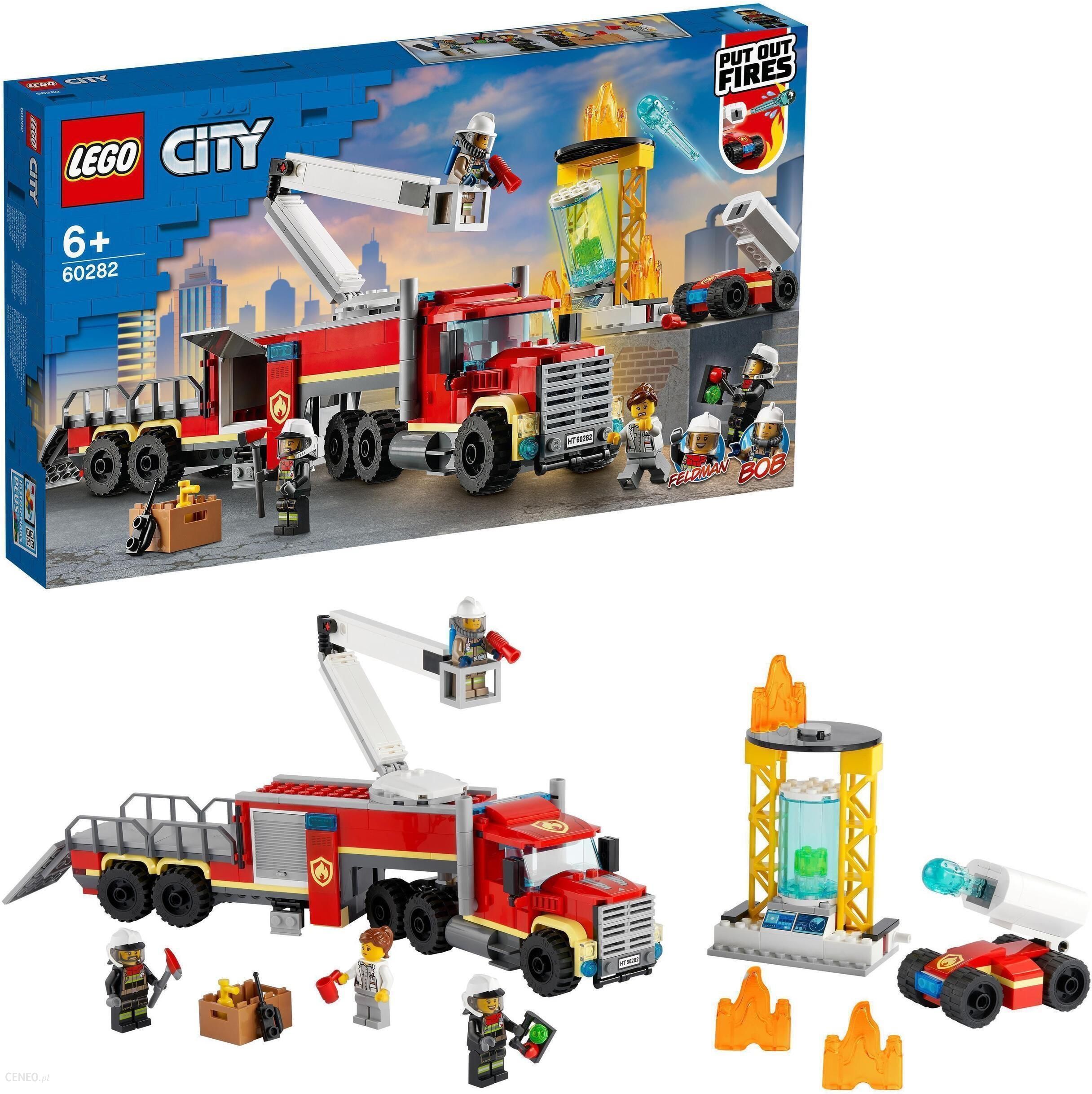 Lego 60282 City Strazacka Jednostka Dowodzenia Ceny I Opinie Ceneo Pl