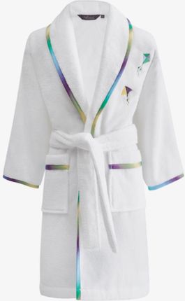 Soft Cotton Dziecięcy Szlafrok Rainbow Boy W Ozdobnym Opakowaniu Biały 4 Lata (Wys.104cm)
