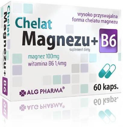 Chelat Magnezu + B6 60kaps.