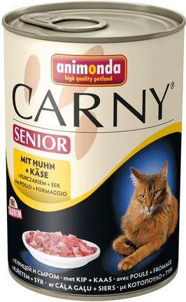 Animonda Cat Carny Senior wołowina kurczak i ser 400G (83726)