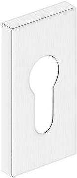 Metal-Bud Kwadratowe Szyldy Rozety Drzwiowe Do Furtki Ogrodzeniowej Drzwi Profilowych Aluminiowych Stalowych Pcv NNPR