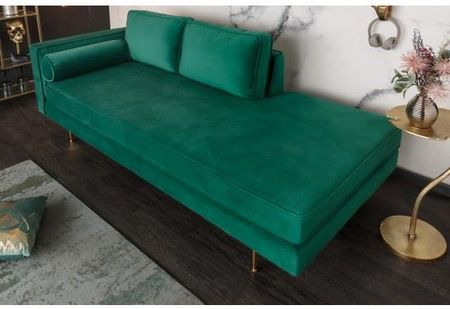 Invicta Interior Sofa Diva 196Cm Aksamitna Szmaragdowozielona 40602 3341 - zdjęcie 3