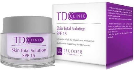 Krem Tegoder Cosmetics Z Kwasem Hialuronowym Czynnikami Wzrostu Skin Total Solution na dzień 50ml