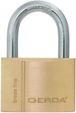Zdjęcie Gerda Kłódka Mosiężna Brass Line Pałąkowa KMZS2010 - Dobczyce