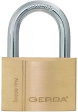 Zdjęcie Gerda Kłódka Mosiężna Brass Line Pałąkowa KMZS5010 - Sułkowice