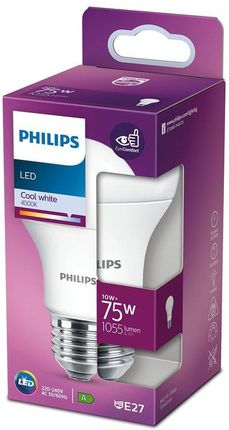 Philips Żarówka LED A60 E27 10W =75W 4000K NW neutralna 1055lm