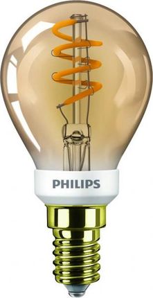 Philips Classic LEDluster 3,5-15W E14 820 P45 gold Vintage - Tylko oryginalne produkty. Cena z KGO. (8718699686642)