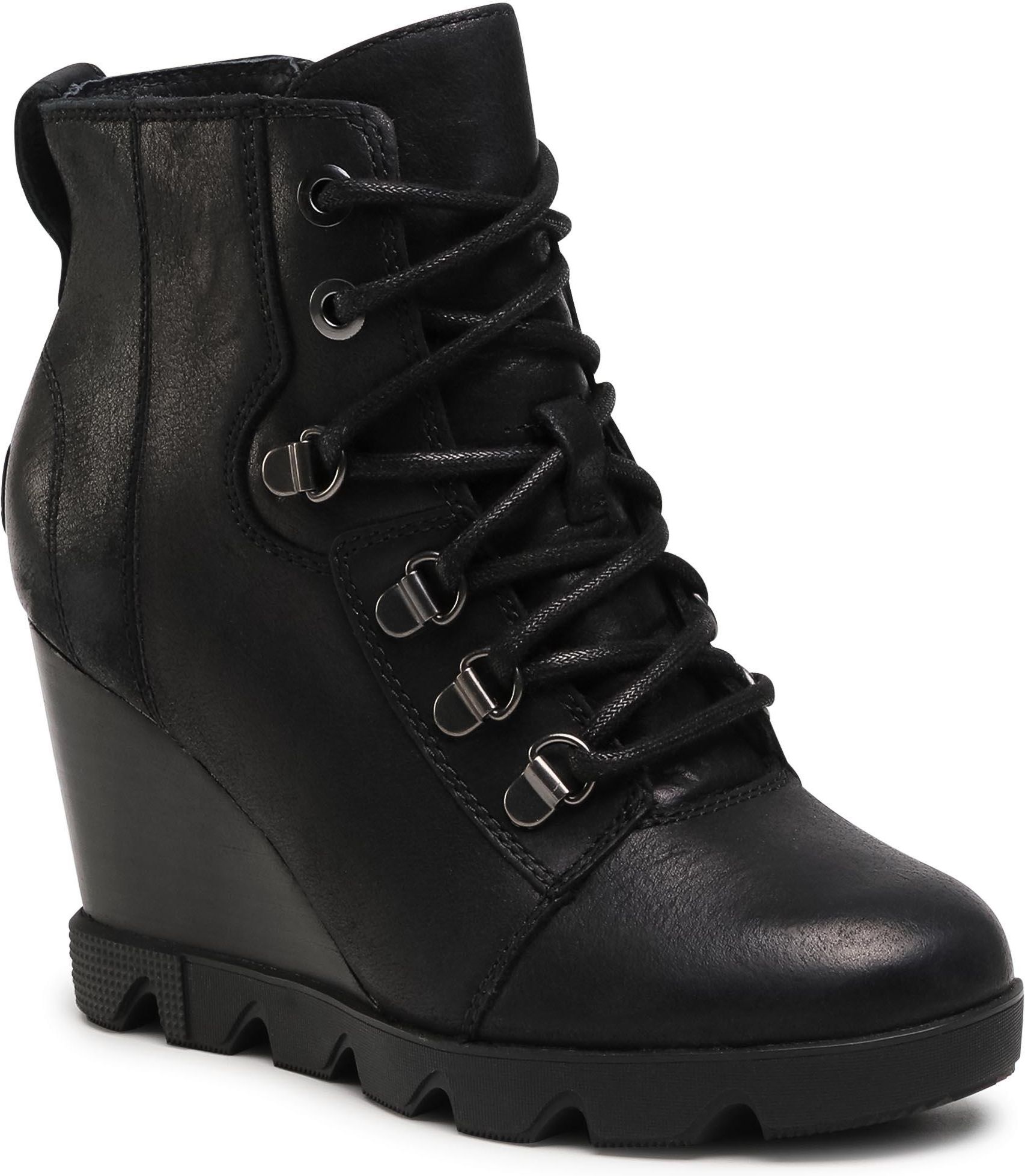 Botki SOREL Joan Uptown Lace NL3790 Black 010 Ceny i opinie Ceneo.pl