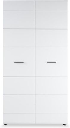 Tuckano Szafa 100X193X54 Canada Biały Wysoki Połysk