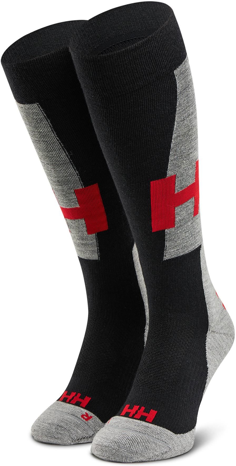 Skarpety Wysokie Męskie HELLY HANSEN Alpine Sock Medium 67469 990 Black ...
