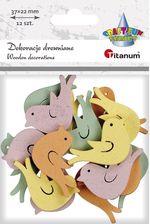 Zdjęcie Titanum Dekoracje Drewniane Ptak A'12 (191005) - Toszek