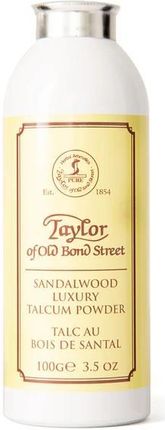 Taylor Of Old Bond Street Sandalwood Luxury Talcum Powder Puder Do Twarzy I Ciała 100G