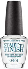 O.P.I Wzmacniająca Baza Top Coat Do Paznokci Start To Finish Base & Top Coat 15ml