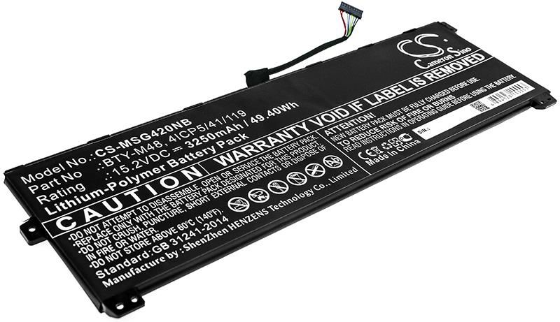 VHBW - Batteria Compatibile Con Msi Ps42 8m-437