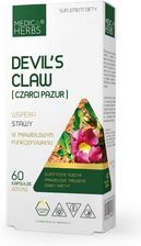 Zdjęcie Medica Herbs Devil's Claw Czarci Pazur 600mg 60kaps. - Leśna