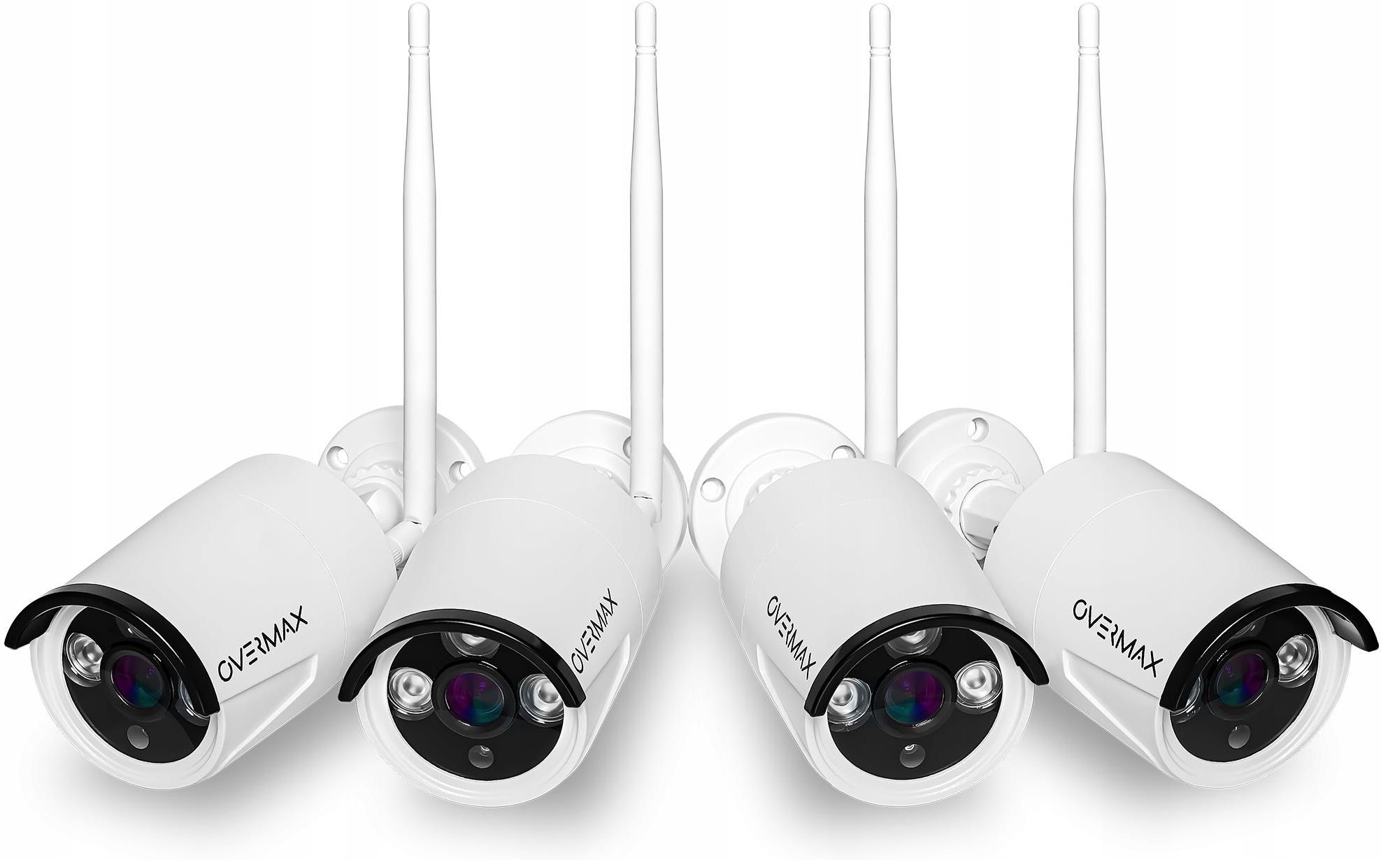 OVERMAX ZESTAW DO MONITORINGU 4 KAMERY IP FULL HD () OVCAMSPOTNVR40 - zdjęcie 4 OVERMAX ZESTAW DO MONITORINGU 4 KAMERY IP FULL HD () OVCAMSPOTNVR40
