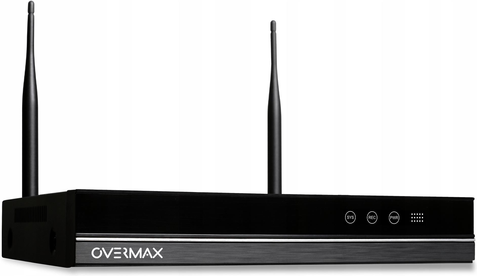 OVERMAX  ZESTAW DO MONITORINGU 4 KAMERY IP FULL HD () OVCAMSPOTNVR40