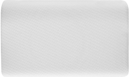 Beliani Poduszka z efektem memory ortopedyczna antyalergiczna 57 x 35 cm biała Amne