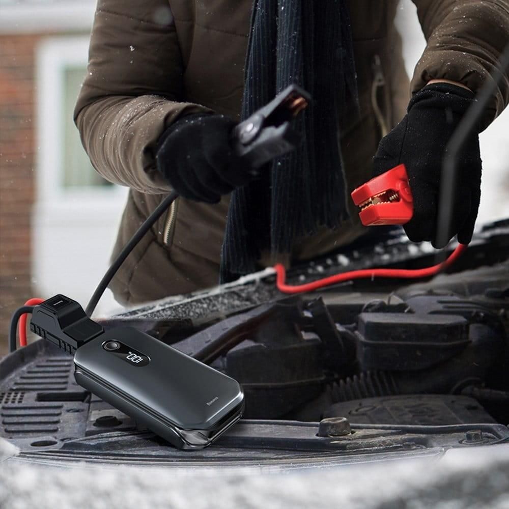 Baseus Car Jump Starter 12000mAh (CRJS03-01) - zdjęcie 3 Baseus Car Jump Starter 12000mAh (CRJS03-01)