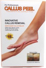 CALLUS PEEL  ZESTAW DO PEDICURE KWASAMI 10 ZABIEGW