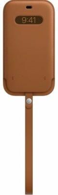 Apple Etui Leather z MagSafe do iPhone 12 Pro Max Naturalny brąz (MHYG3ZMA)