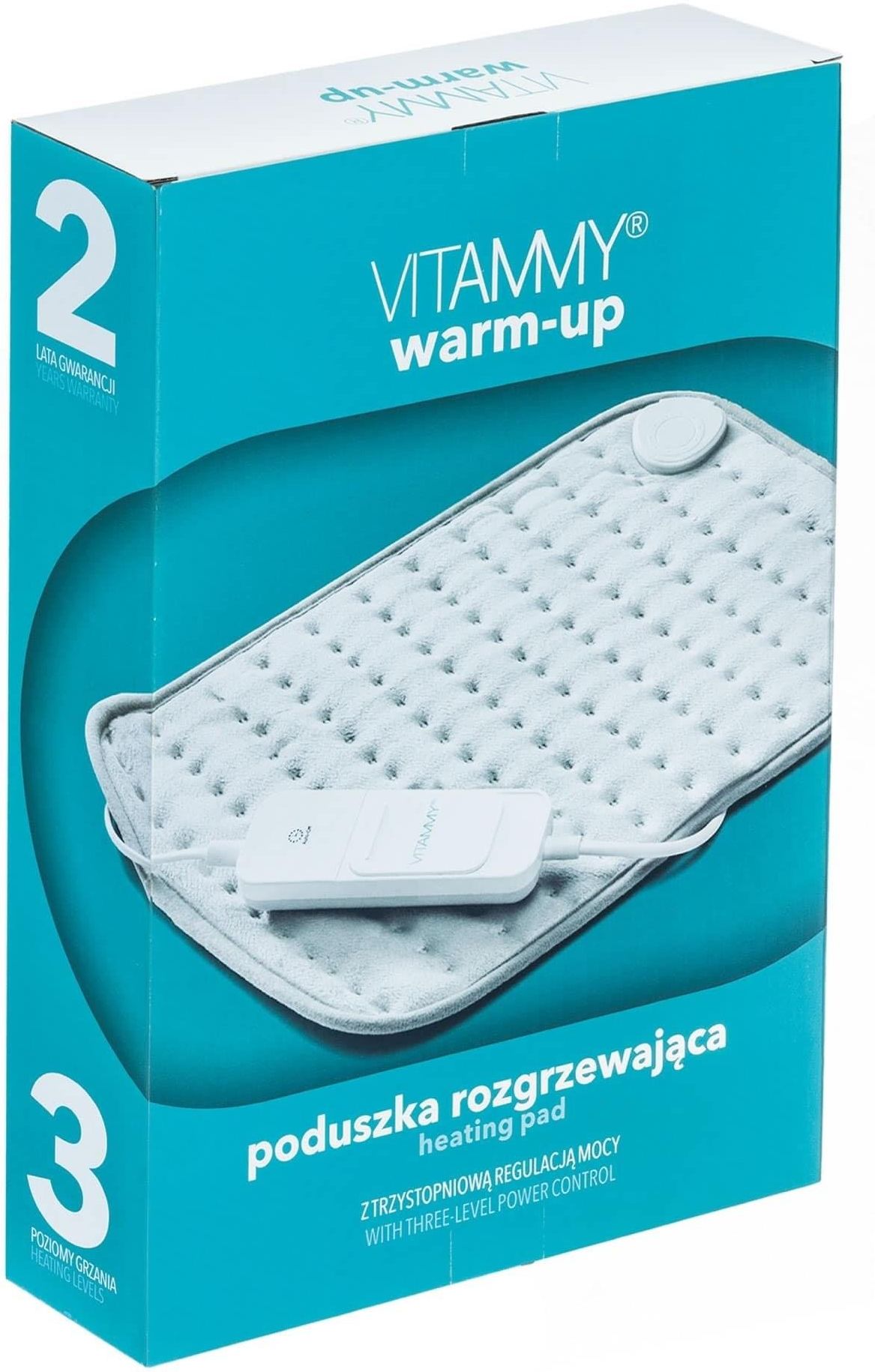 VITAMMY WARM-UP Poduszka elektryczna rozgrzewająca - zdjęcie 2 VITAMMY WARM-UP Poduszka elektryczna rozgrzewająca
